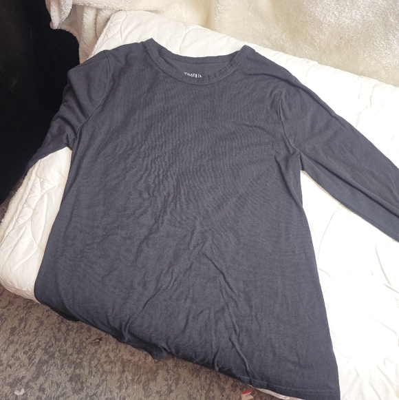 Time & Tru Long Sleeve Womans Shirt Bundle 8-Pack Size Large L 12-14 - Picture 9 of 14